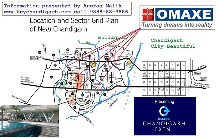omaxe new chandigarh mullanpur location map